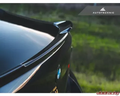 AutoTecknic Dry Carbon Fiber Competition Trunk Spoiler BMW F87 M2 | F87 M2 Competition | F22 2-Series - BM-0277