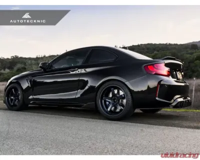 AutoTecknic Dry Carbon Fiber Competition Trunk Spoiler BMW F87 M2 | F87 M2 Competition | F22 2-Series - BM-0277