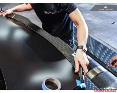 AutoTecknic Dry Carbon Competition Plus Trunk Spoiler BMW F90 M5 | G30 5-Series - BM-0278