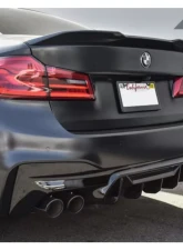 AutoTecknic Dry Carbon Competition Plus Trunk Spoiler BMW F90 M5 | G30 5-Series                                     - BM-0278 - Image 7