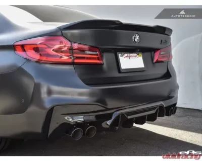AutoTecknic Dry Carbon Competition Plus Trunk Spoiler BMW F90 M5 | G30 5-Series - BM-0278