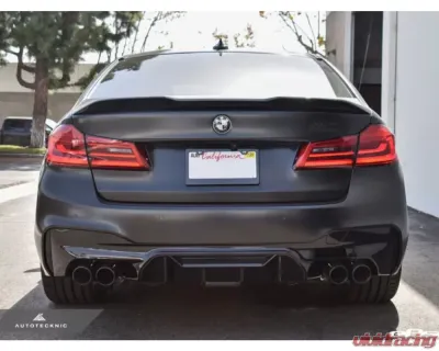 AutoTecknic Dry Carbon Competition Plus Trunk Spoiler BMW F90 M5 | G30 5-Series - BM-0278
