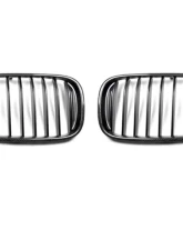 AutoTecknic Carbon Fiber Front Grilles BMW G11 | G12 7-Series Pre-LCI 2016-2019                                     - BM-0301-CF - Image 3