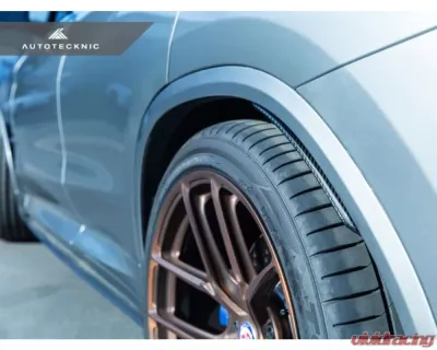 AutoTecknic Carbon Fiber Rear Splash Guards BMW F97 X3M | G01 X3 - BM-0302