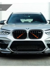 AutoTecknic Carbon Fiber Headlight Covers BMW F97 X3M | F98 X4M | G01 X3 | G02 X4                                     - BM-0304 - Image 8