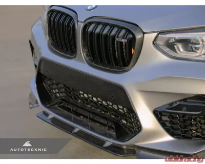 AutoTecknic Dry Carbon Fiber Bumper Trim BMW F97 X3M | F98 X4M - BM-0306