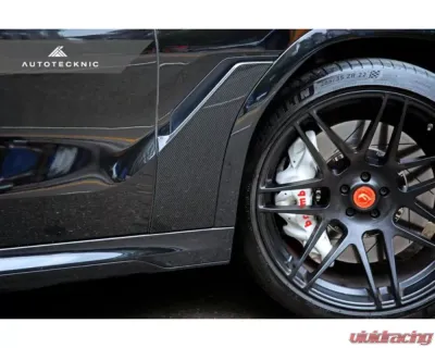 AutoTecknic Dry Carbon Fiber Fender Trim Set BMW G06 X6 - BM-0307