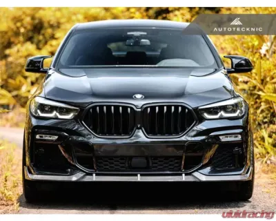 AutoTecknic Performance Dry Carbon Front Lip Set BMW G06 X6 M-Sport - BM-0308