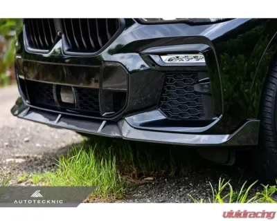 AutoTecknic Performance Dry Carbon Front Lip Set BMW G06 X6 M-Sport - BM-0308