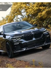 AutoTecknic Performance Dry Carbon Front Lip Set BMW G06 X6 M-Sport                                     - BM-0308 - Image 15