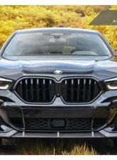 AutoTecknic Performance Dry Carbon Front Lip Set BMW G06 X6 M-Sport                                     - BM-0308 - Image 19