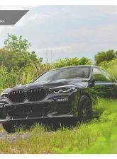 AutoTecknic Performance Dry Carbon Front Lip Set BMW G06 X6 M-Sport                                     - BM-0308 - Image 20