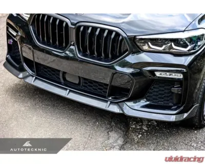 AutoTecknic Performance Dry Carbon Front Lip Set BMW G06 X6 M-Sport - BM-0308