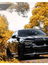AutoTecknic Performance Dry Carbon Front Lip Set BMW G06 X6 M-Sport                                     - BM-0308 - Image 8