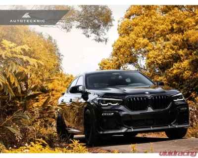 AutoTecknic Performance Dry Carbon Front Lip Set BMW G06 X6 M-Sport - BM-0308
