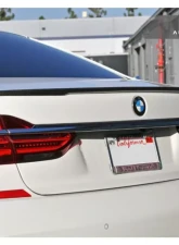 AutoTecknic Carbon Fiber Trunk Lip Spoiler BMW G11 | G12 7-Series                                     - BM-0310 - Image 4