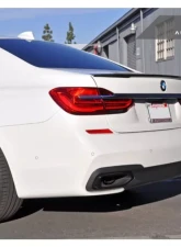 AutoTecknic Carbon Fiber Trunk Lip Spoiler BMW G11 | G12 7-Series                                     - BM-0310 - Image 5
