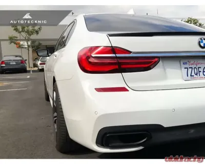 AutoTecknic Carbon Fiber Trunk Lip Spoiler BMW G11 | G12 7-Series - BM-0310