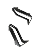 AutoTecknic Dry Carbon Front Bumper Grille Trim Set BMW G20 M340i M-Sport                                     - BM-0316 - Image 4