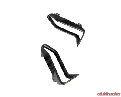 AutoTecknic Dry Carbon Front Bumper Grille Trim Set BMW G20 M340i M-Sport - BM-0316