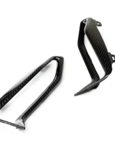 AutoTecknic Dry Carbon Front Bumper Grille Trim Set BMW G20 M340i M-Sport                                     - BM-0316 - Image 3