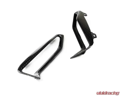 AutoTecknic Dry Carbon Front Bumper Grille Trim Set BMW G20 M340i M-Sport - BM-0316