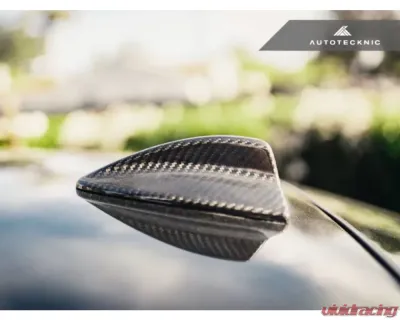 AutoTecknic Dry Carbon Roof Antenna Cover BMW E82 1-Series | E90 3-Series Sedan | E92 3-Series Coupe M3 - BM-0333
