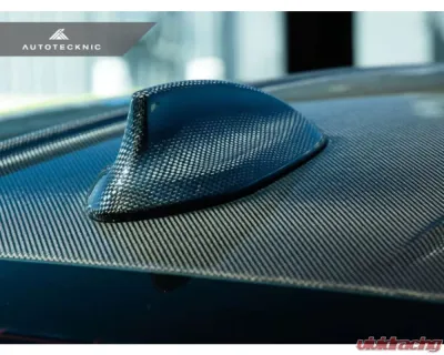 AutoTecknic Dry Carbon Roof Antenna Cover BMW G80 M3 | G42 2-Series - BM-0334