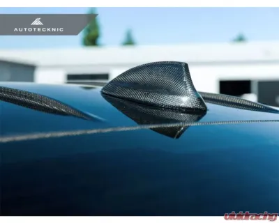 AutoTecknic Dry Carbon Roof Antenna Cover BMW G80 M3 | G42 2-Series - BM-0334