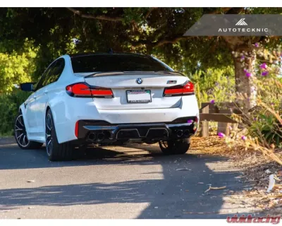AutoTecknic Dry Carbon Competition Sport Rear Diffuser BMW F90 M5 - BM-0340