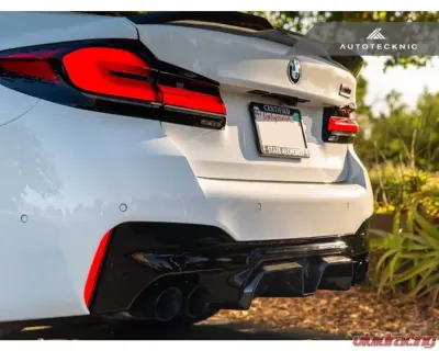 AutoTecknic Dry Carbon Competition Sport Rear Diffuser BMW F90 M5 - BM-0340