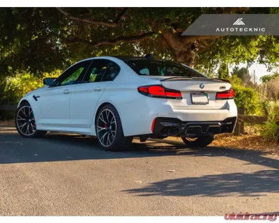 AutoTecknic Dry Carbon Competition Sport Rear Diffuser BMW F90 M5 - BM-0340