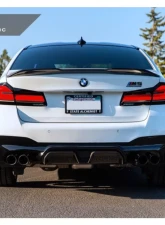 AutoTecknic Dry Carbon Competition Sport Rear Diffuser BMW F90 M5                                     - BM-0340 - Image 3