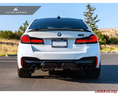 AutoTecknic Dry Carbon Competition Sport Rear Diffuser BMW F90 M5 - BM-0340
