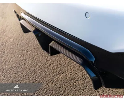 AutoTecknic Dry Carbon Competition Sport Rear Diffuser BMW F90 M5 - BM-0340