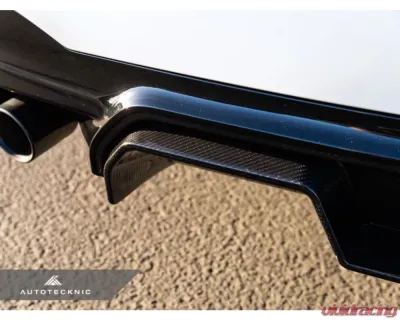 AutoTecknic Dry Carbon Competition Sport Rear Diffuser BMW F90 M5 - BM-0340