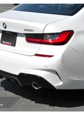 AutoTecknic Dry Carbon Extended-Fin Competition Rear Diffuser BMW G20 3-Series                                     - BM-0353 - Image 4