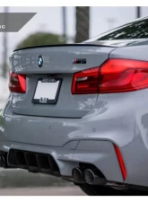 AutoTecknic Dry Carbon Competition Rear Diffuser BMW F90 M5                                     - BM-0354 - Image 2