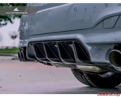 AutoTecknic Dry Carbon Competition Rear Diffuser BMW F90 M5 - BM-0354