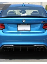 AutoTecknic Dry Carbon Competition Rear Diffuser BMW F87 M2 | M2 Competition                                     - BM-0358 - Image 8