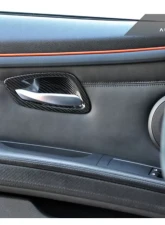 AutoTecknic Dry Carbon Interior Door Handle Trims BMW E92 3-Series | E93 3-Series | M3                                     - BM-0359 - Image 3