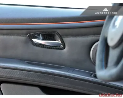 AutoTecknic Dry Carbon Interior Door Handle Trims BMW E92 3-Series | E93 3-Series | M3 - BM-0359