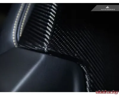 AutoTecknic Dry Carbon Seat Back Cover BMW F91 | F92 | F93 M8 - BM-0373-M8