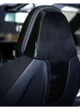 AutoTecknic Dry Carbon Seat Back Cover BMW F91 | F92 | F93 M8                                     - BM-0373-M8 - Image 7