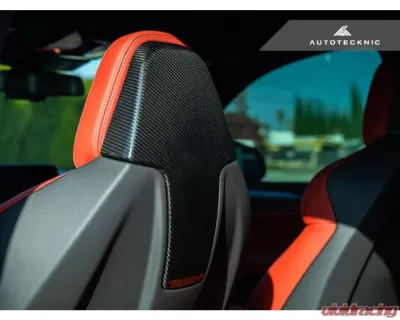 AutoTecknic Dry Carbon Seat Back Cover BMW F97 X3M | F98 X4M - BM-0373