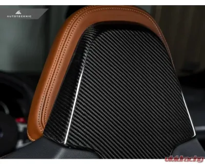 AutoTecknic Dry Carbon Seat Back Cover BMW F97 X3M | F98 X4M - BM-0373