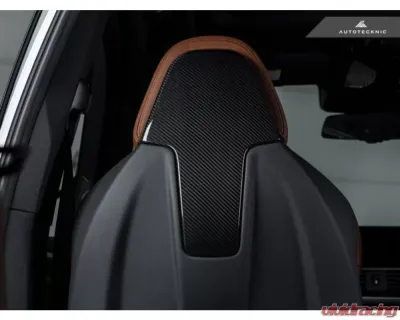 AutoTecknic Dry Carbon Seat Back Cover BMW F97 X3M | F98 X4M - BM-0373