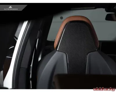 AutoTecknic Dry Carbon Seat Back Cover BMW F97 X3M | F98 X4M - BM-0373