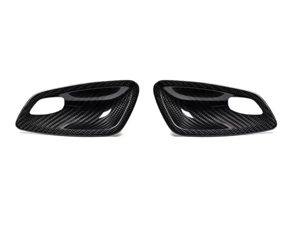 AutoTecknic Dry Carbon Interior Door Handle Trims BMW E82 1M | 1-Series - BM-0376