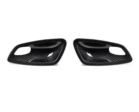 AutoTecknic Dry Carbon Interior Door Handle Trims BMW E82 1M | 1-Series